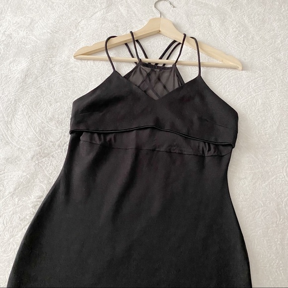 Fashion Nova Black Cut Out Chest Mini Dress - Picture 2 of 11